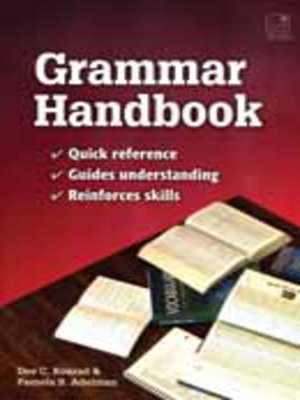 cover image of Grammar Handbook